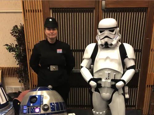 Attendees at Ithacon 44 in costume