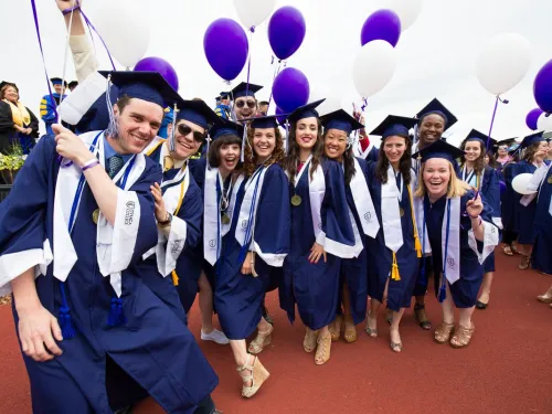graduates celebrating