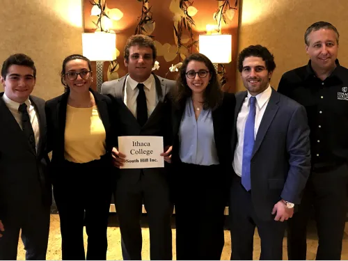 Students and Professor Duncan Duke