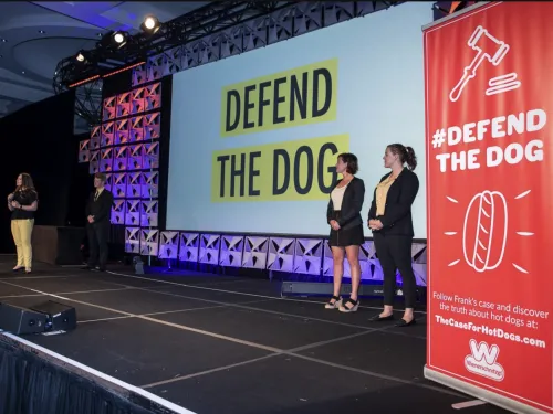 IC Students Presenting their Ad Lab presentation