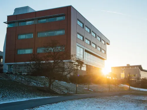 business school building