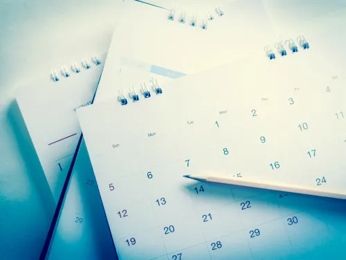 image of calendars