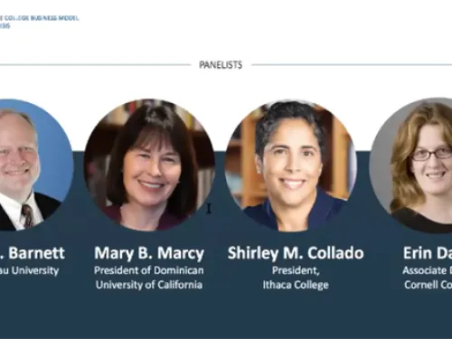 Panelists for presentation. 