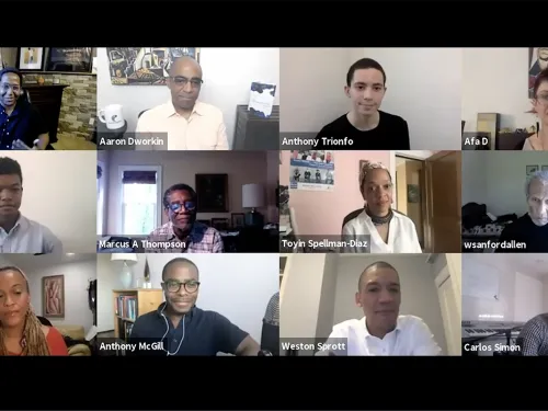 panel of Black musicians