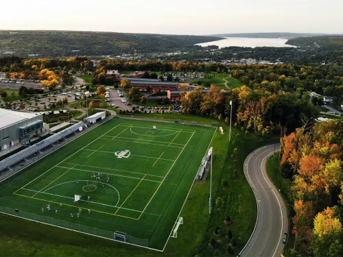 college sports stadium