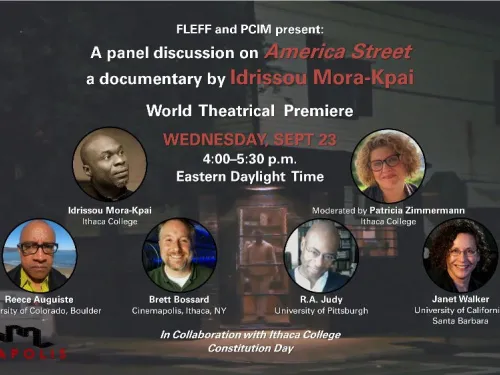 Poster for the America Street Screening and Discussion