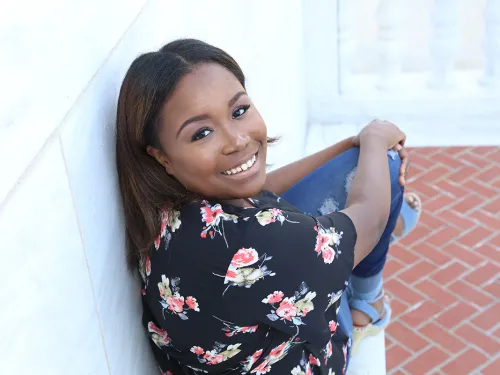 Yetunde Smalls '21 sitting