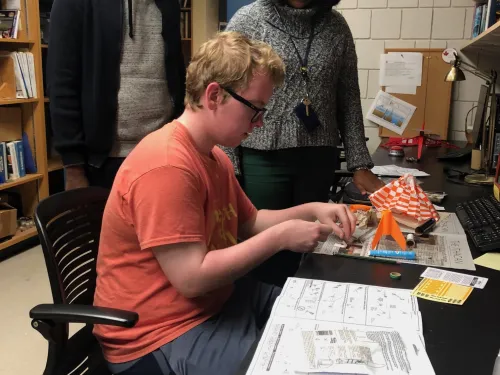 Students in Astro Lab
