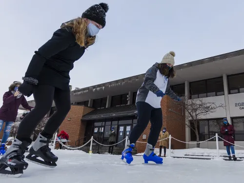 Students Skating