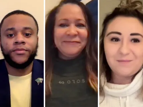 Ahmad Boyd, Tayna Hutchens, and Lia Munoz