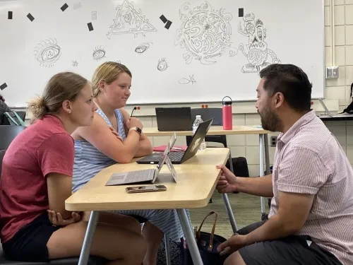 students in classroom