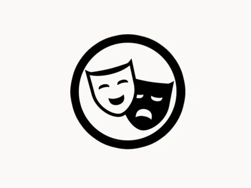 comedy drama masks icon