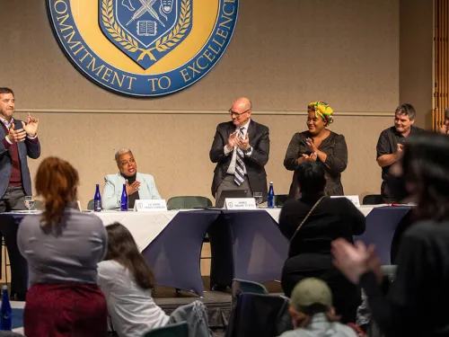 La Jerne Cornish at event.