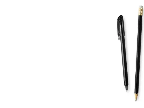 a picture of a pen and pencil 