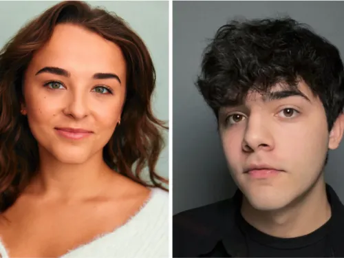 Madison Hertel ’22 and Christian Burdick ’25 headshots