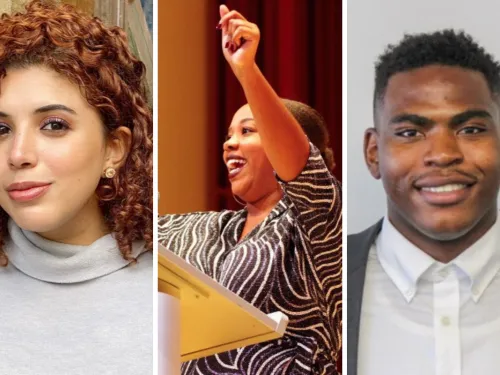 Francesca Mendez, Tiffany Sanabia  and Quandri Olanlege 