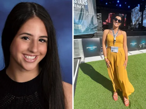 Photos of Rachel Rosenberg ’21 MBA ’22 and Paris Buckner MBA ’22 