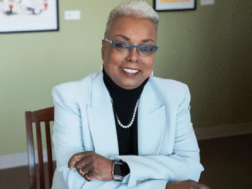 Head shot of President Cornish