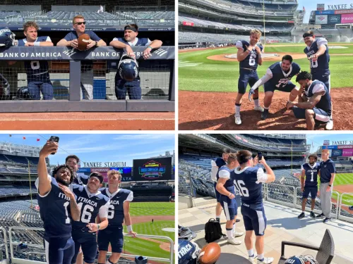 Bomber players in the dugout and on the field.