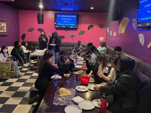 Students at the KHouse