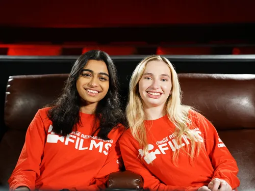 Malaika Menezes (left) and Sami Smith