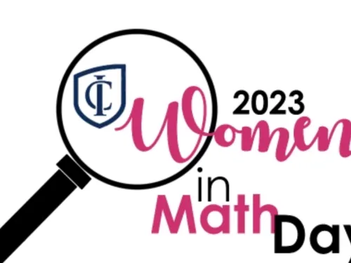 Women in Math Day Logo