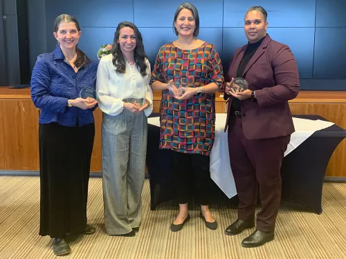 Award Winners posing