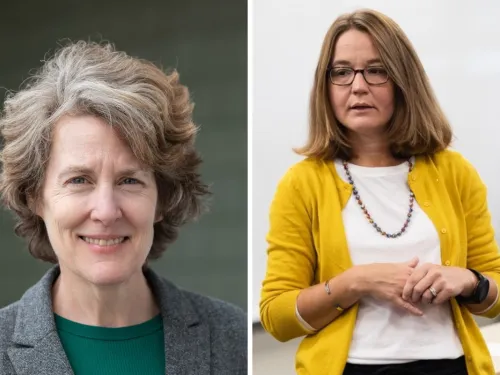 Lisa Richards and Elizabeth Bergman 