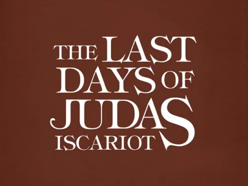 words on a dark background