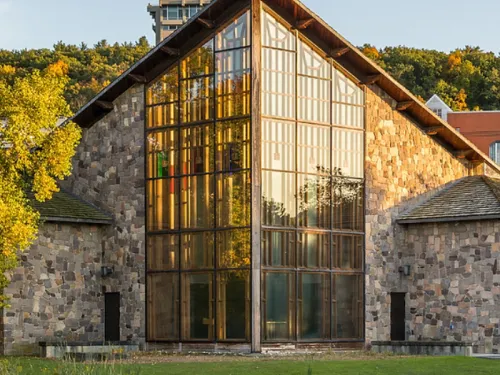 Exterior of Muller Chapel