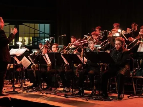 Musicians performing