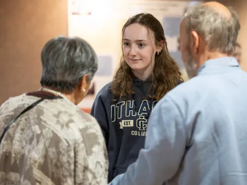 Student with Longview Residents