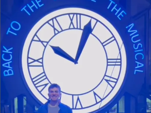 Nathan at Back to The Future