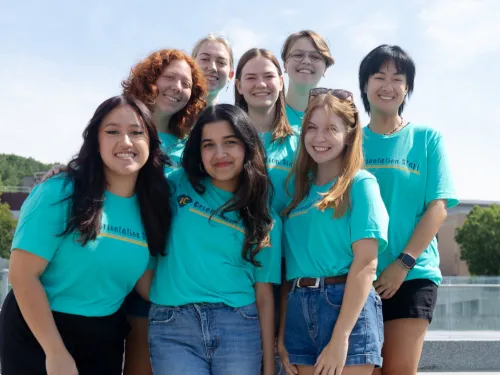 Group of Ithaca College Students