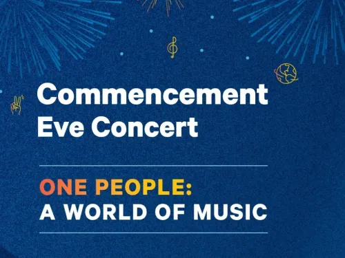 Commencement Eve Concert graphic