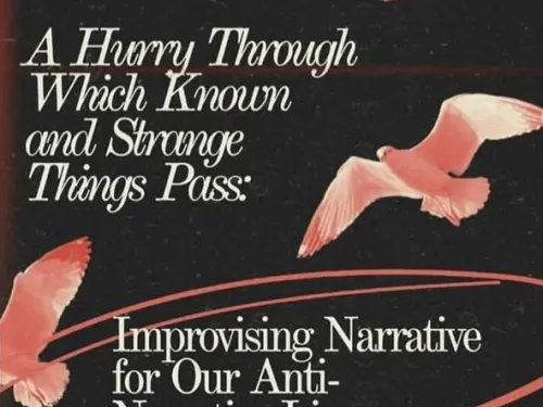 Poster for the Sigma Tau Delta Faculty Speaker Series