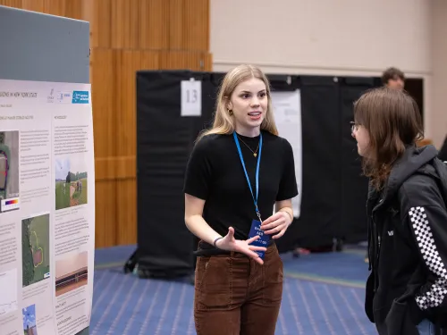 ENVS Student Presenting at the Whalen Symposium