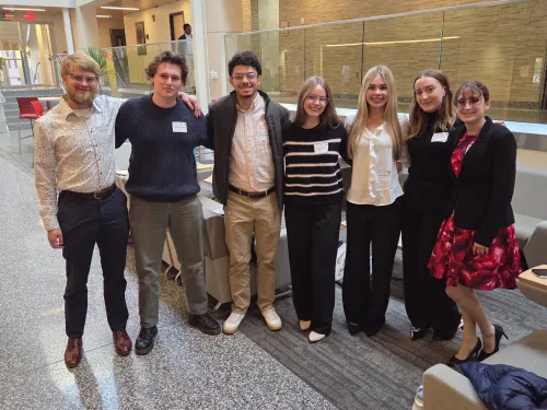Student Presenters at Rochester Academy of Sciences