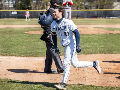McDermott celebrating