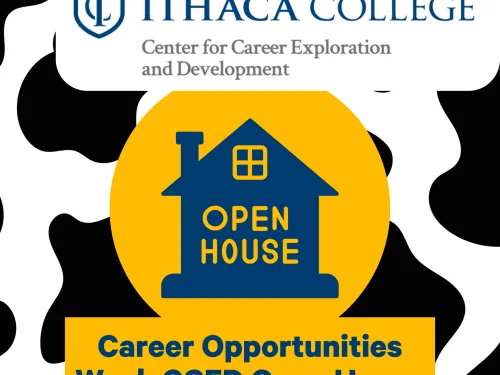 House on cow print background