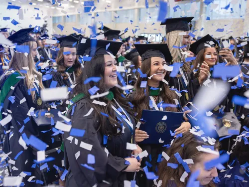 Students Celebrating their December Commencement