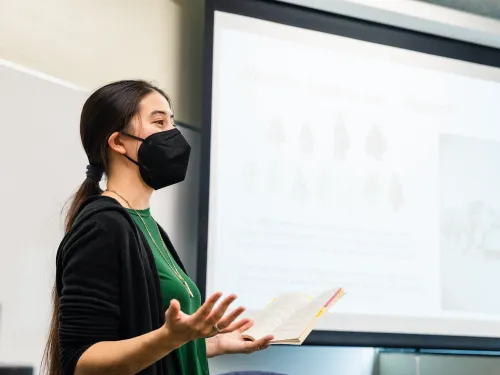 Dr. Kennedy teaching during 2022