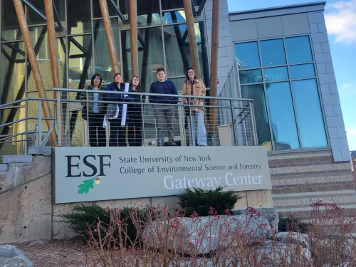 ENVS students at SUNY-ESF