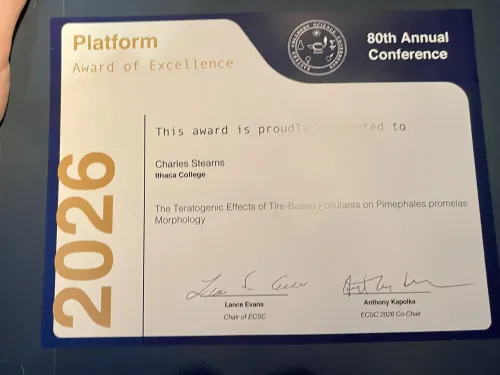 Charlie's Platform Award at ECSC