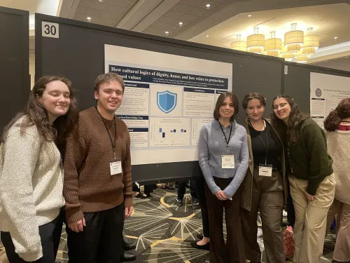 Ithaca College Psychology students presenting independent research at Whalen Academic Symposium