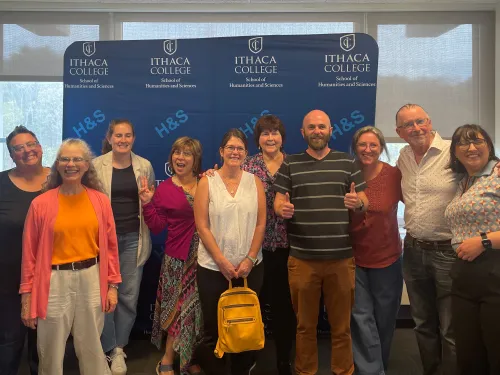 Group photo of faculty members from Ithaca College's Department of Psychology