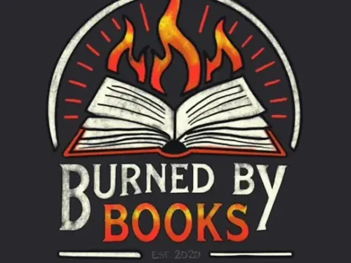 burned by books logo
