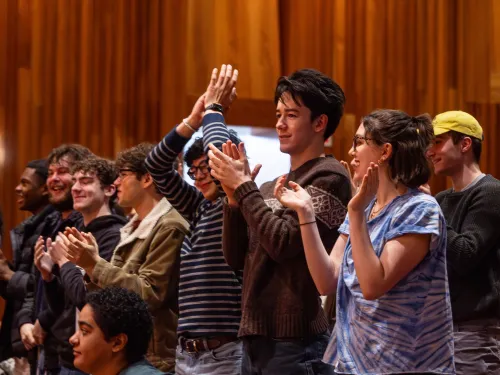 Students at The Whalen Symposium