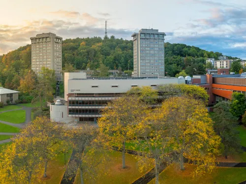 Campus wide shot