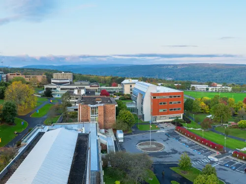 right side of campus shot